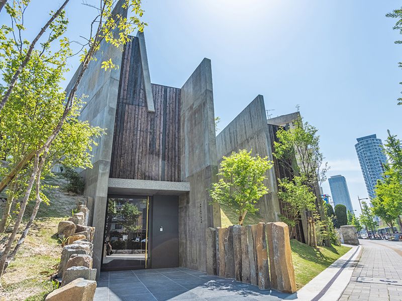 納骨堂「祖霊殿」　一階出入口