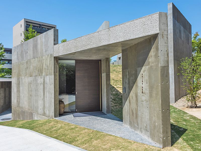 納骨堂「祖霊殿」　二階出入口