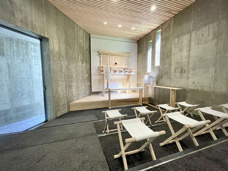 儀式殿　※神葬祭についてもお気軽にご連絡ください