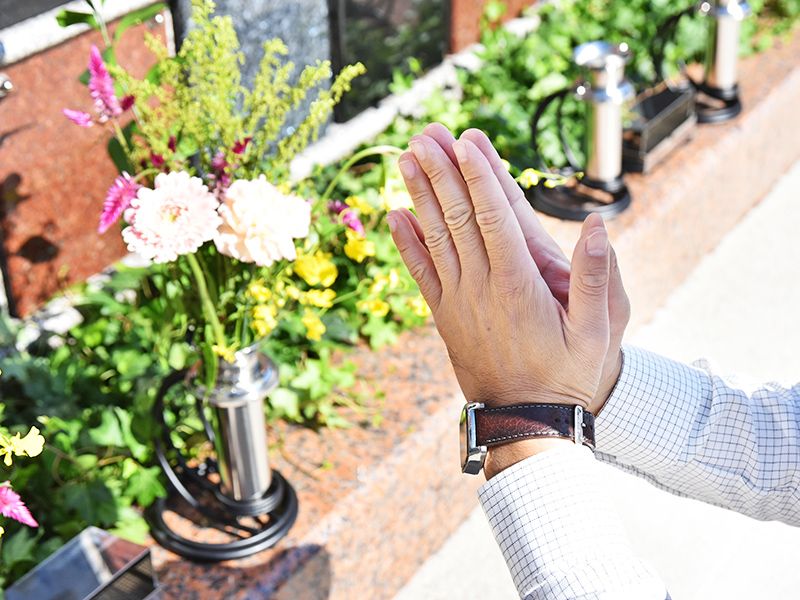 上尾市遍照院 永代供養墓「こころの碑」