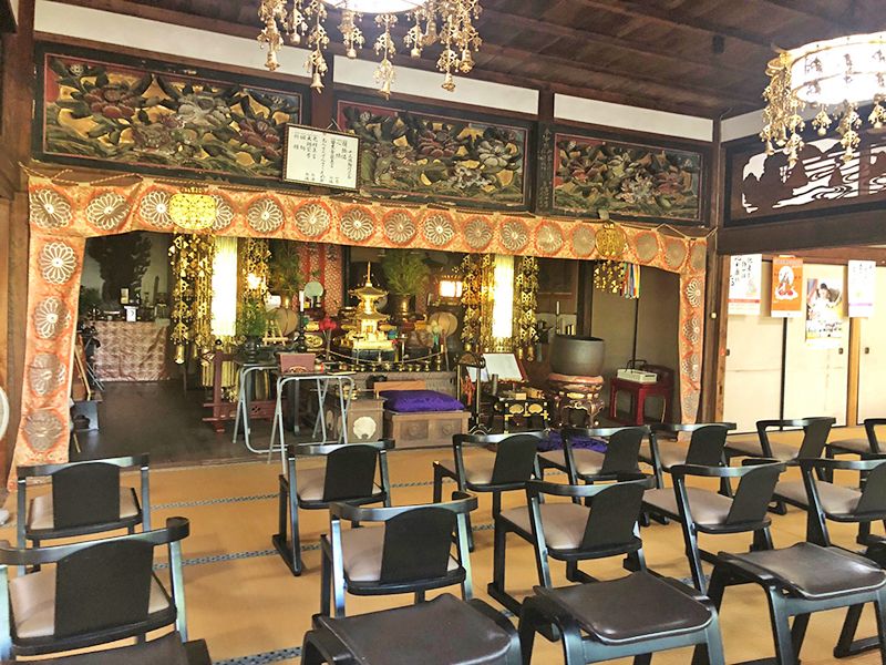 法華寺 のうこつぼ