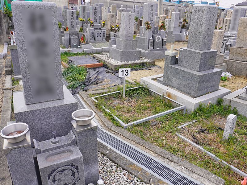 堺市西区 草部横坂墓地