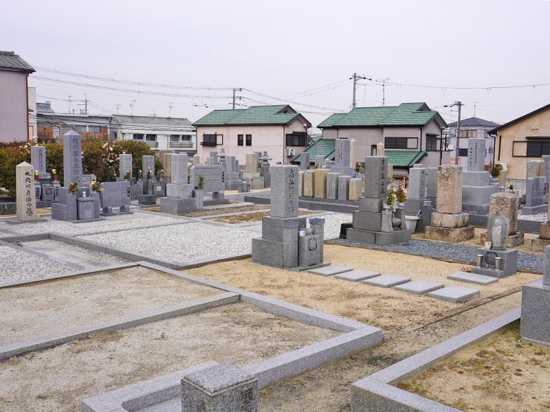 堺市西区 草部横坂墓地