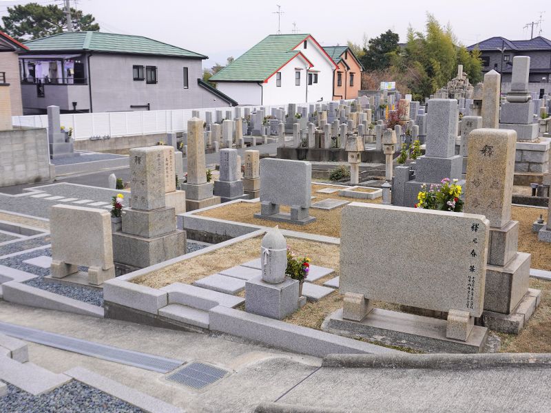 堺市西区 草部横坂墓地