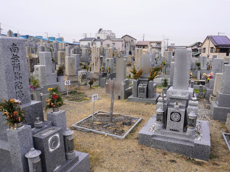 堺市西区 草部横坂墓地