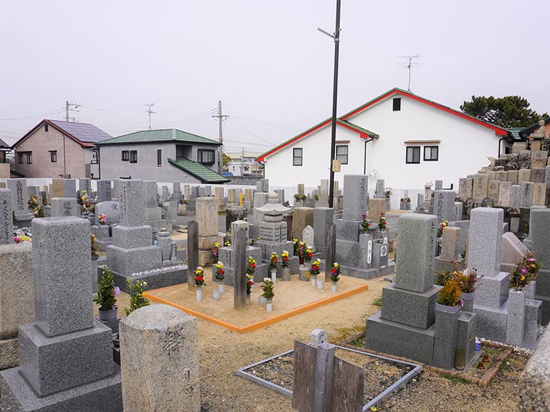 堺市西区 草部横坂墓地