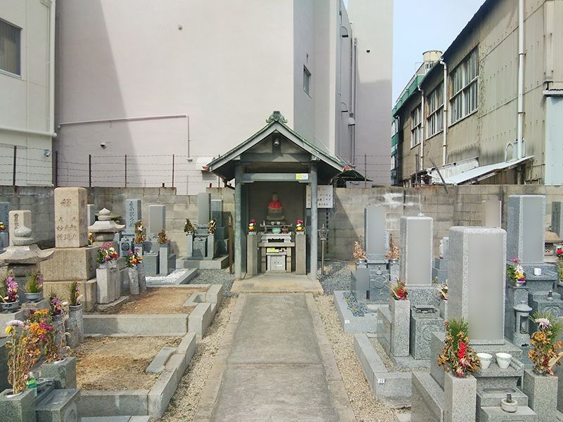 西高井田墓地