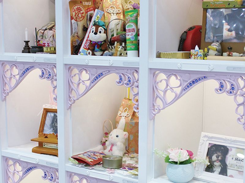 併設ペット霊園（個別納骨堂）