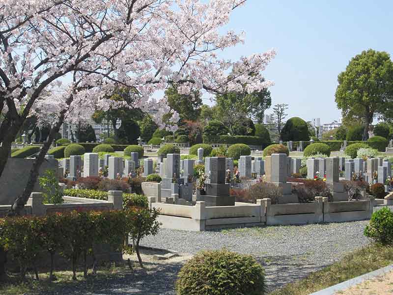 大阪市設 服部霊園の一般墓