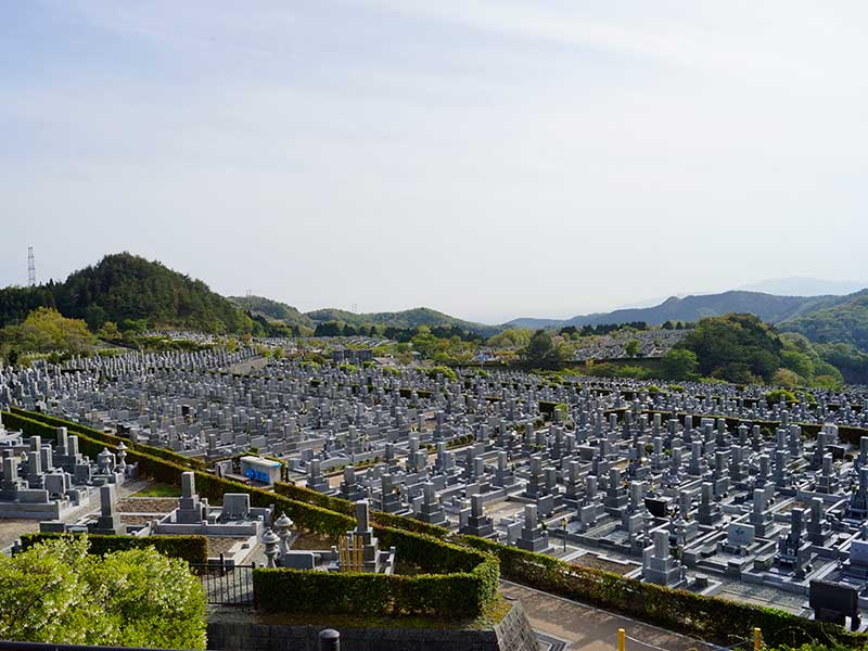 大阪北摂霊園の一般墓所区画