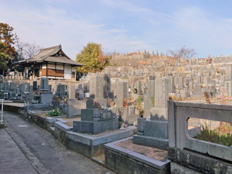 仁保本浦観音寺墓地