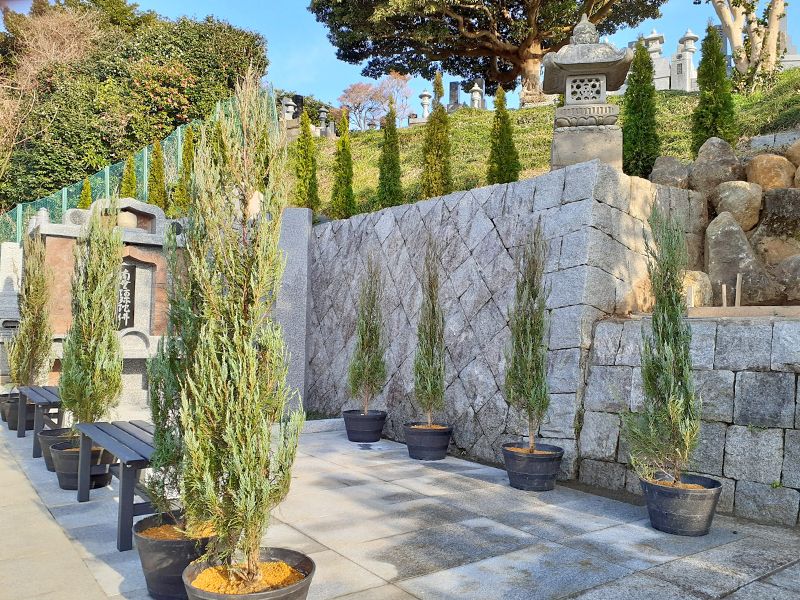 寿光墓苑・自然葬墓（樹木葬墓）