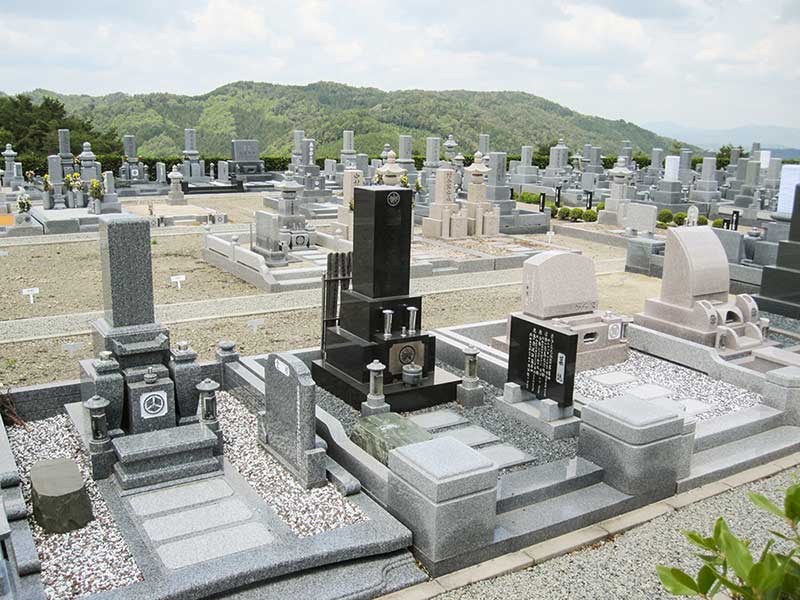 大阪北摂霊園の一般墓所と空き区画