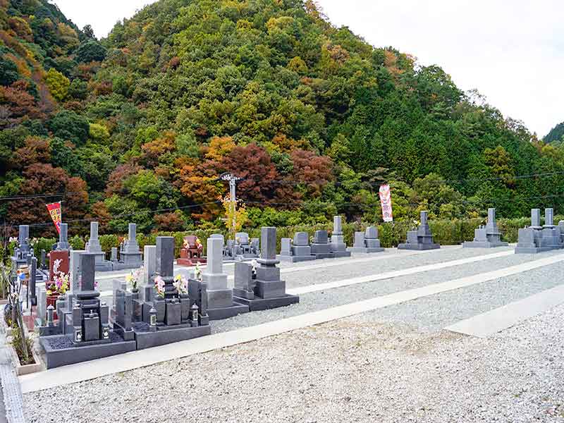やすらぎ霊園 鹿野苑　整備された区画