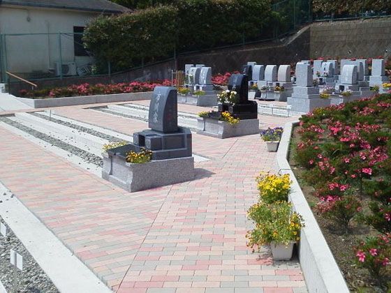 湘南メモリアルガーデン　解放感がある区画