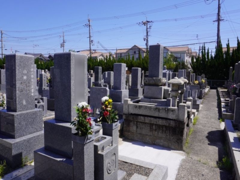 高槻市 高川田墓地