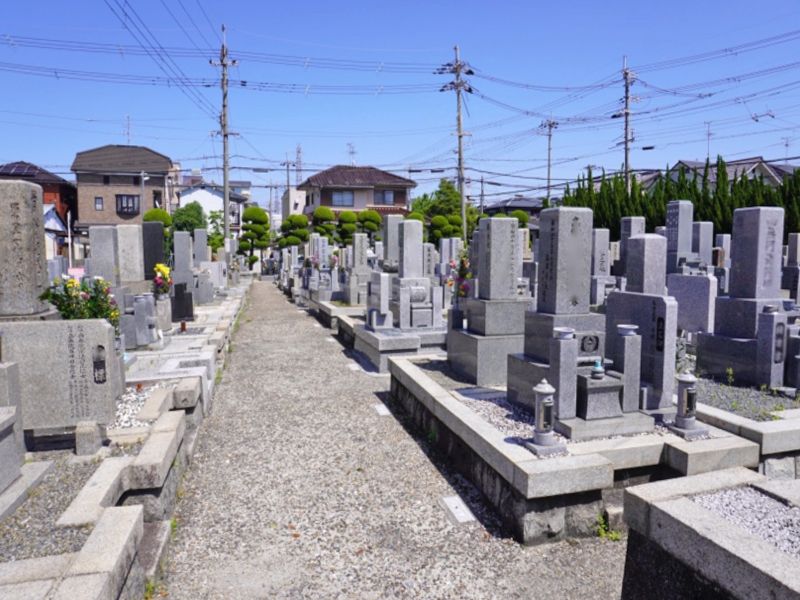 高槻市 高川田墓地