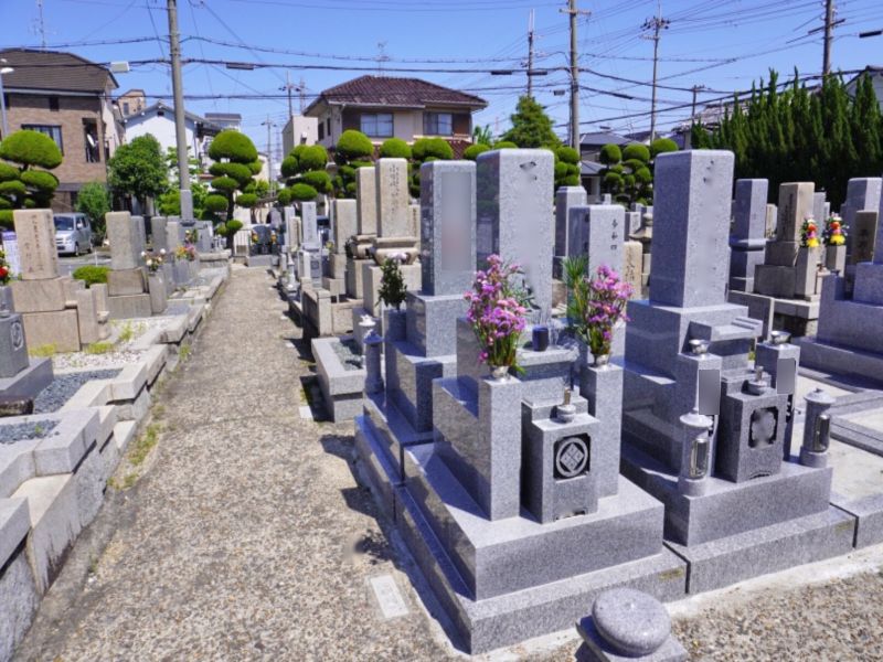 高槻市 高川田墓地