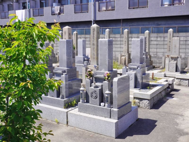 高槻市 高川田墓地