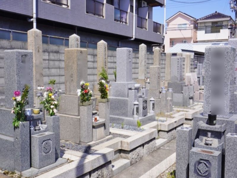 高槻市 高川田墓地