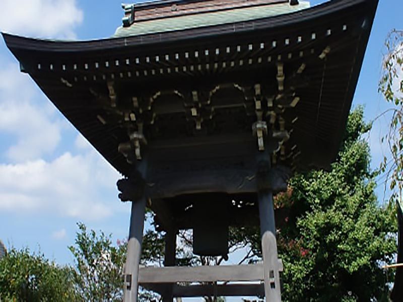 飯盛山仁王院 鎖大師青蓮寺　鐘楼