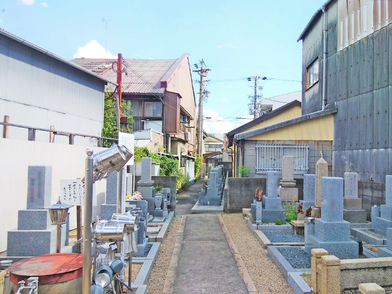 西高井田墓地