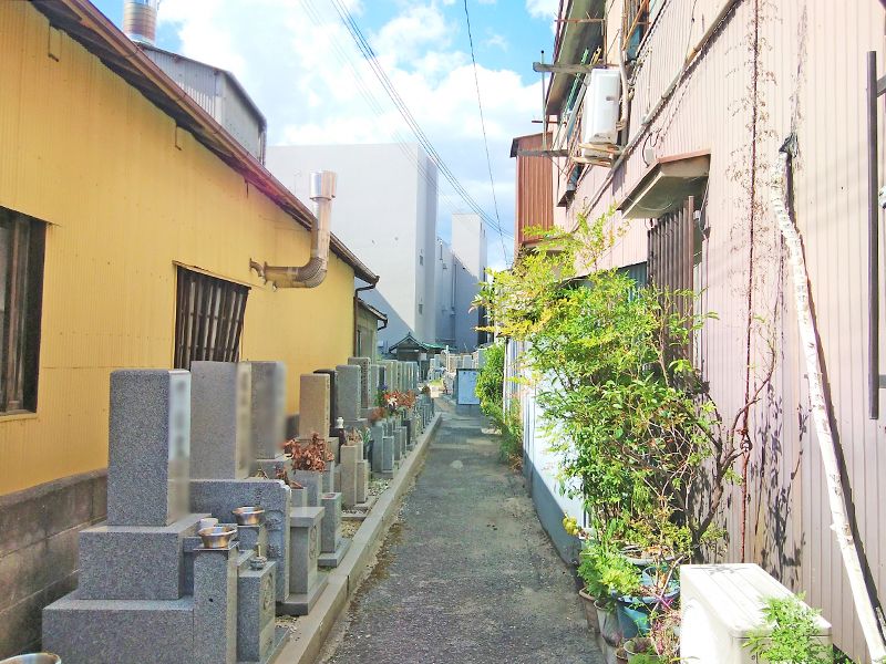 西高井田墓地