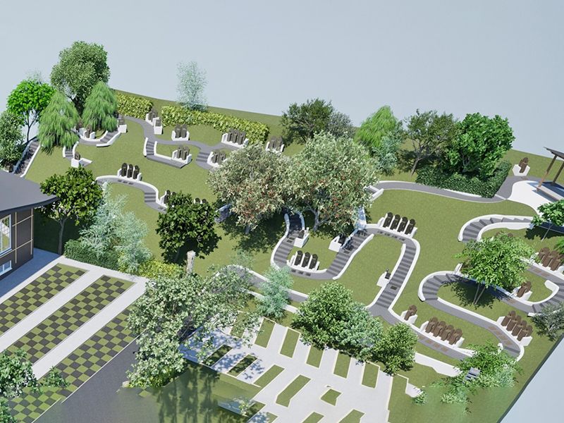 武蔵小金井 金藏院 はけの墓苑