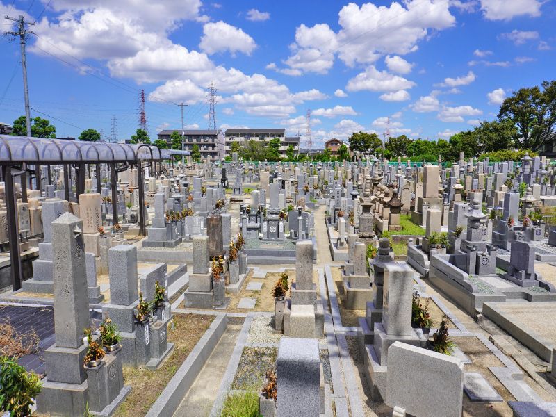 阿坂墓地