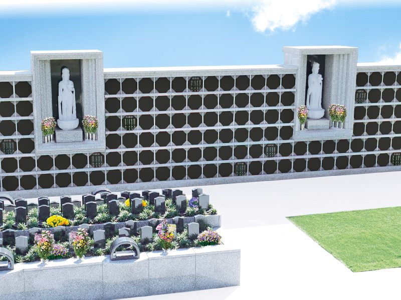 津市永代供養墓霊園 四天王寺