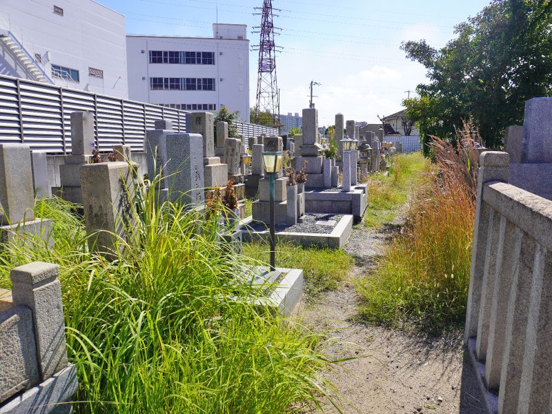 吹田市有 川面墓地