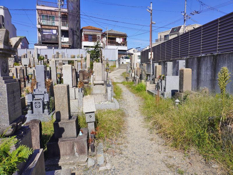 吹田市有 川面墓地