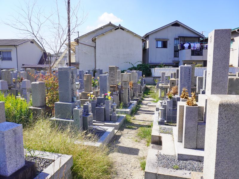 吹田市有 川面墓地