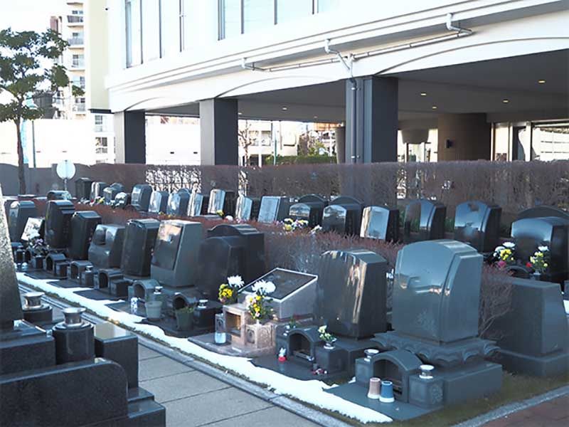 セントソフィアガーデン川崎　日当たりのよい墓域