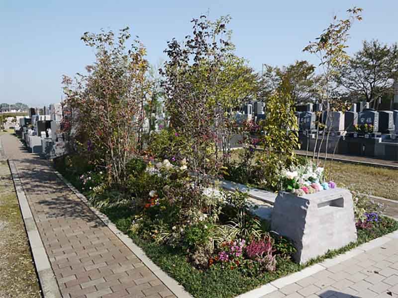 川越山城霊園　樹木葬墓地区画「川越葉もれび」