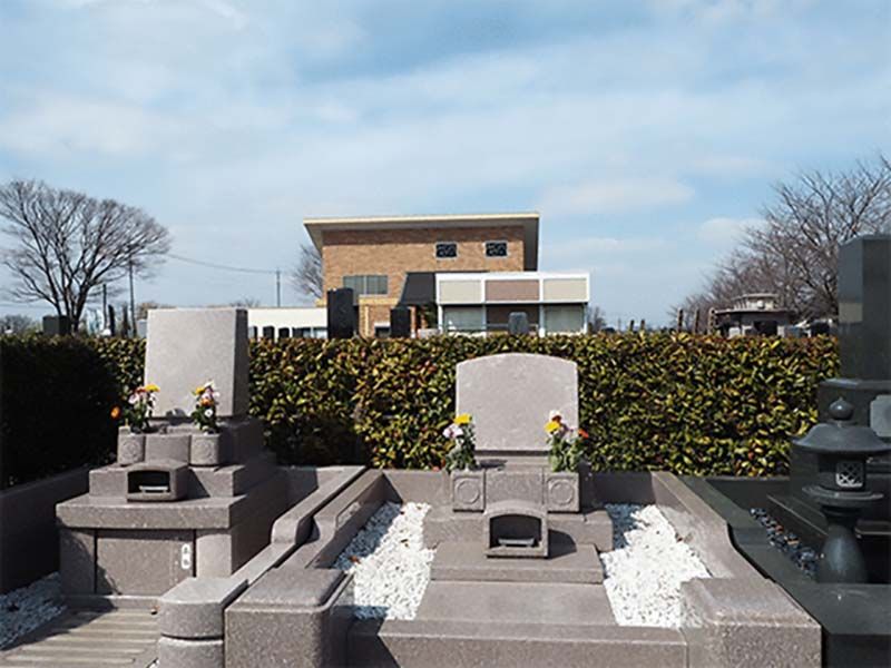 川越山城霊園　選択できる墓石