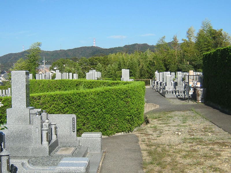 星の丘霊園の墓域