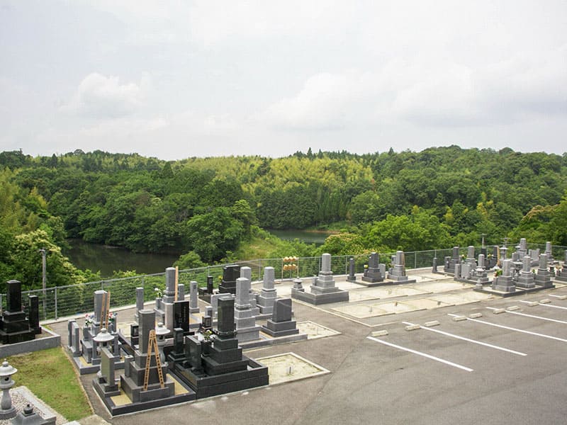 メモリー東出雲墓苑からの風景