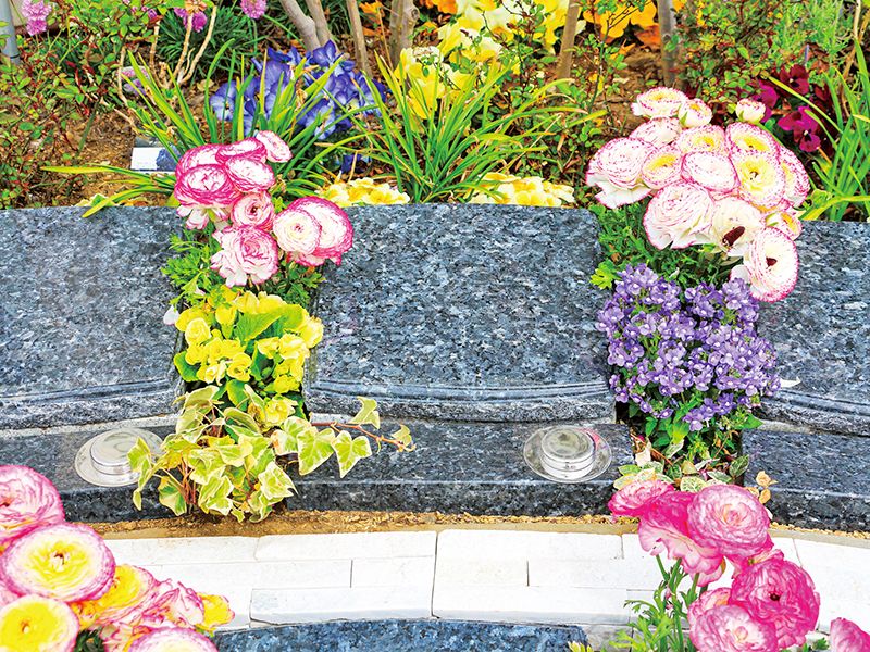 新宿区 樹木葬「瑠璃の光」