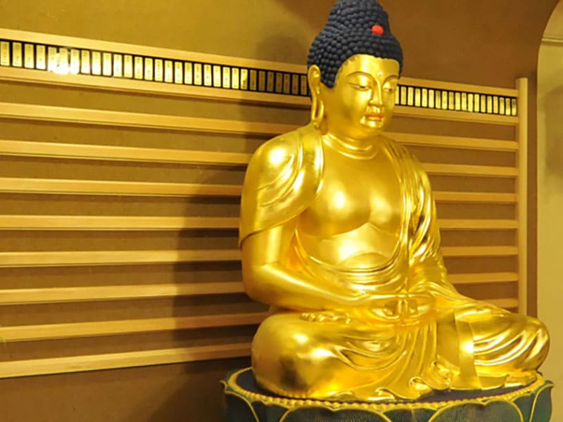 福岡徳純院の納骨堂の中