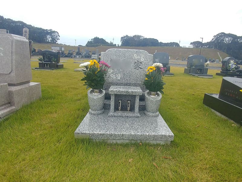 袋井市夢の丘墓園の洋型墓石
