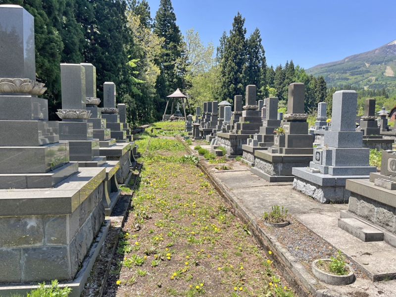 妙高市営 杉野沢霊園