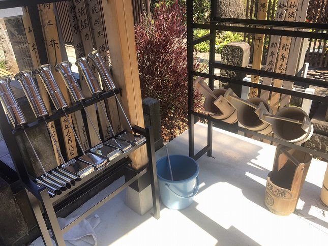 恵光メモリアル新宿浄苑　道具置き場