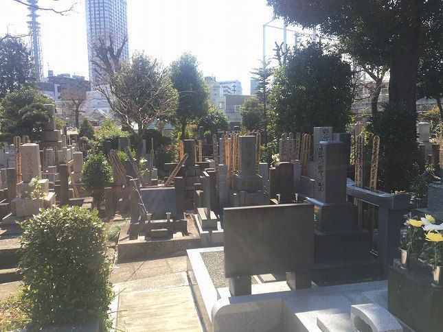 恵光メモリアル新宿浄苑　解放感が溢れる苑内