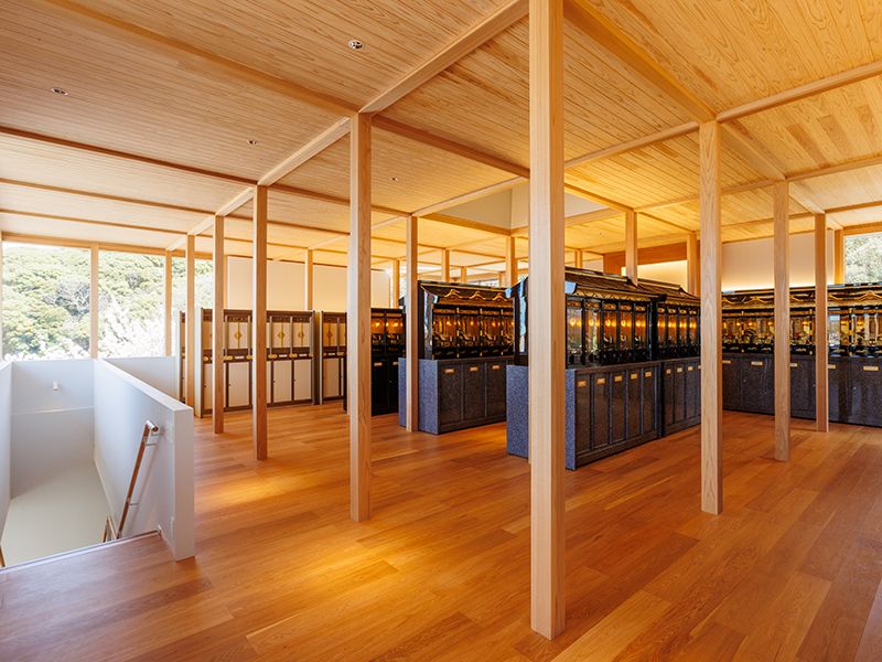 指月堂・真正寺納骨堂