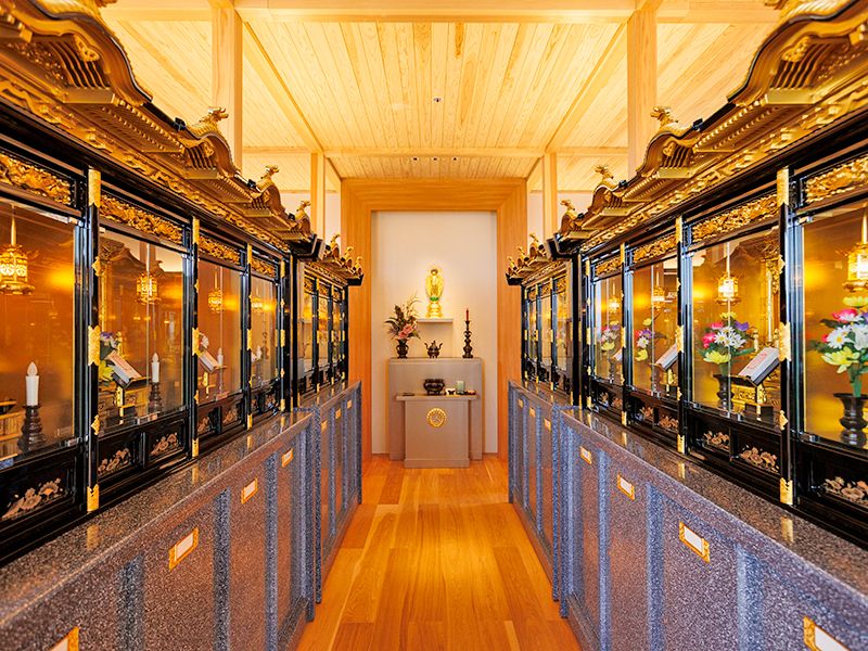 指月堂・真正寺納骨堂