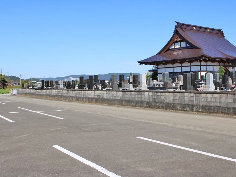 徳成寺墓地