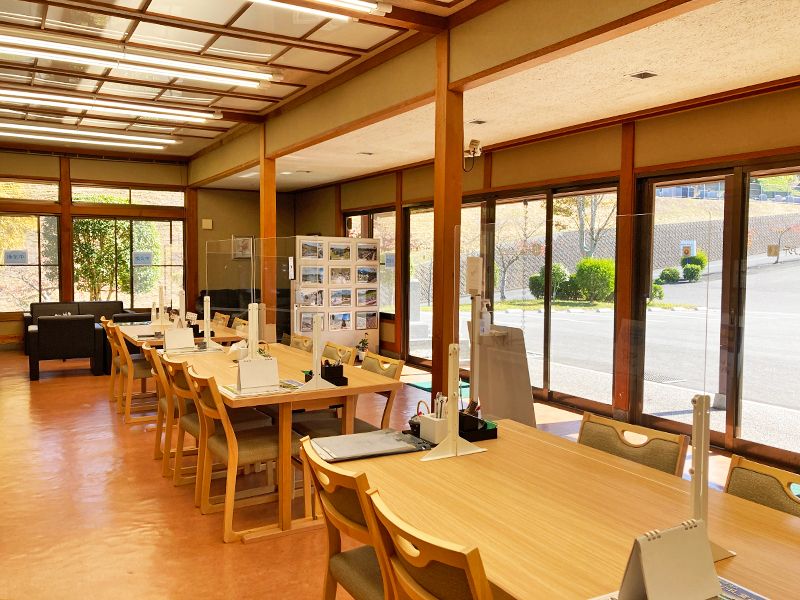 管理事務所内風景