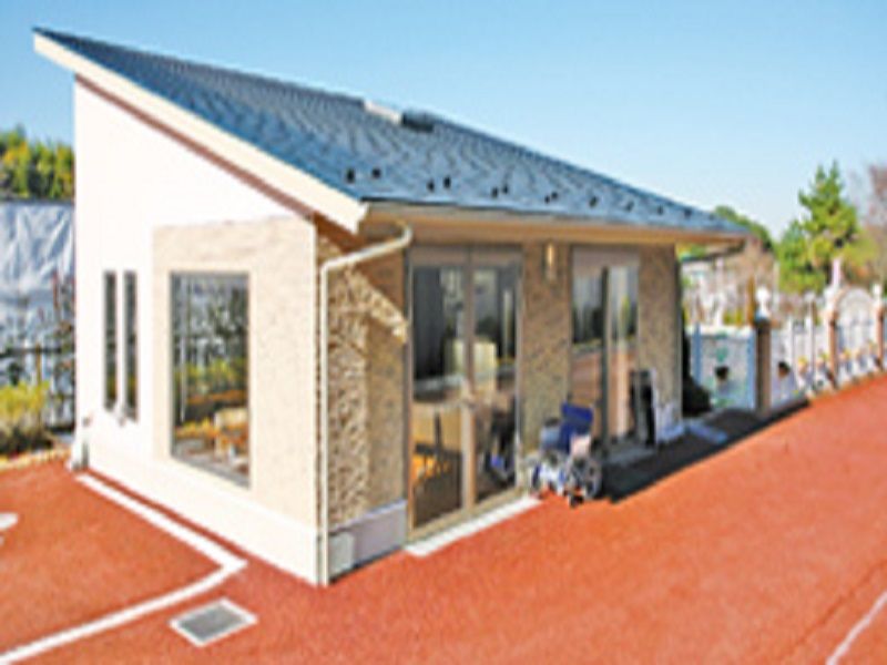 川口さくら霊園の休憩所