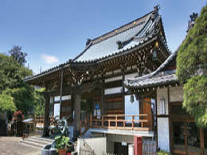 悠久の碑 八王子梅洞寺　本堂